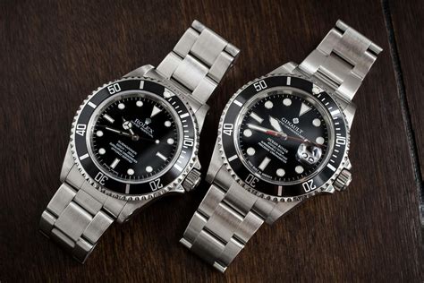 hommage rolex submariner vergleich|rolex submariner homage.